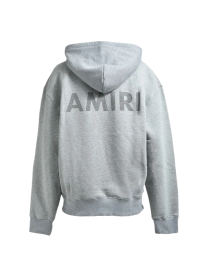 Amiri Stencil Oversized Hoodie Grey