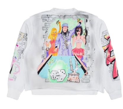 Triple Seven Player Long Sleeve White
