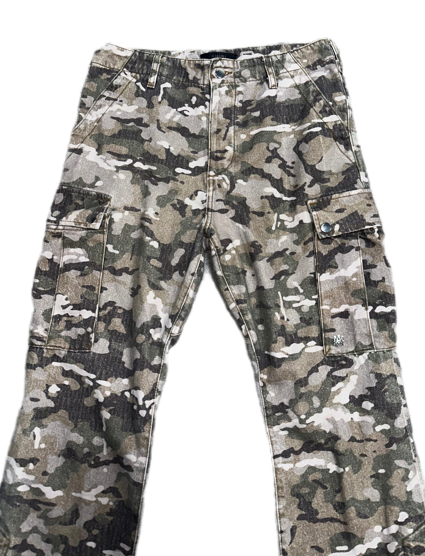 Amiri Jean M65 Camo Cargo Kick Flare (PREOWNED) Size:30