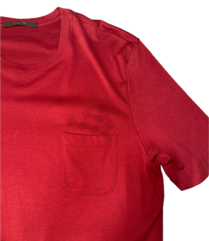 Louis Vuitton Pocket T-Shirt Red (PREOWNED)