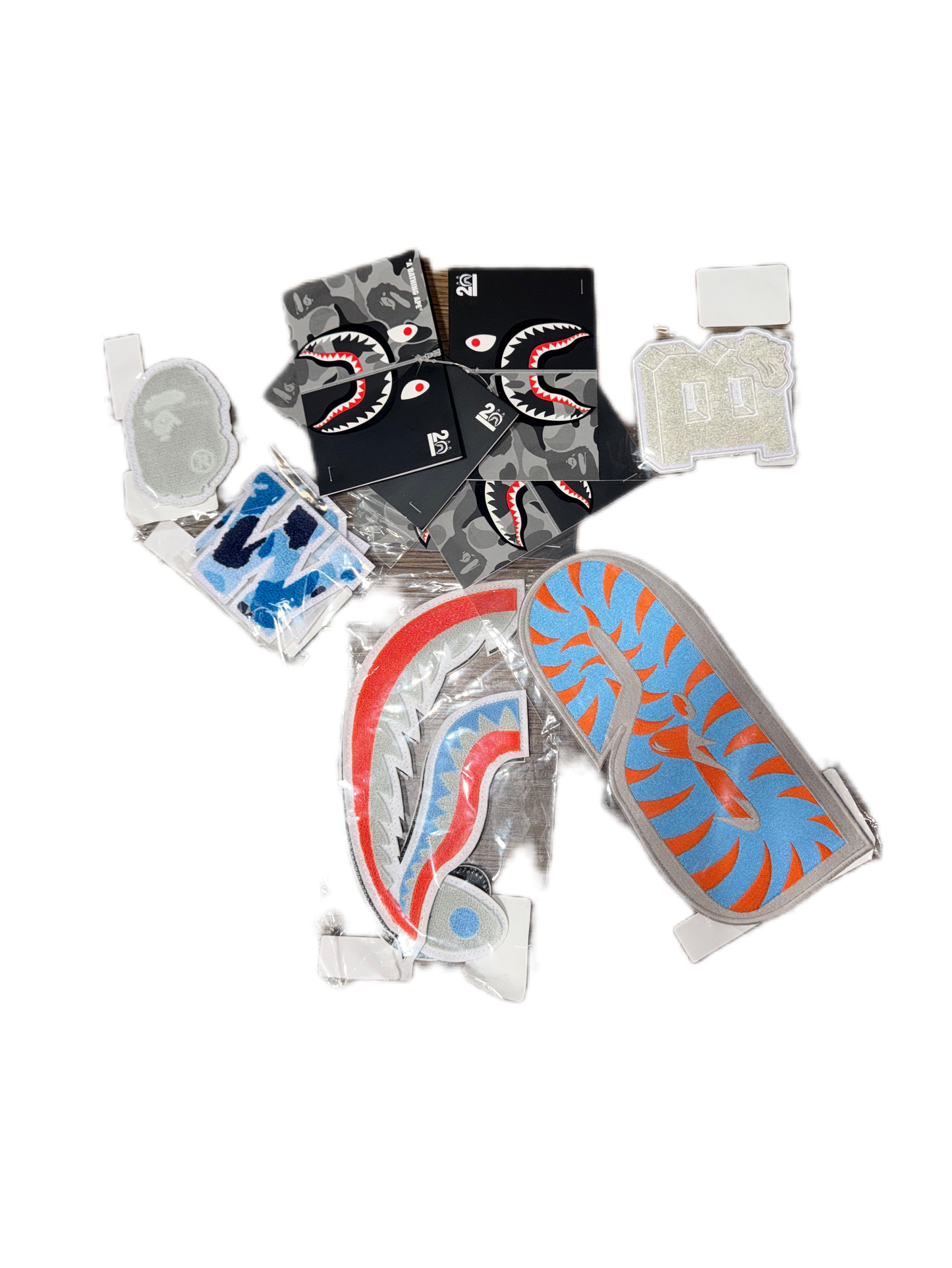 Bape Shark Korea Zip-Up Orange