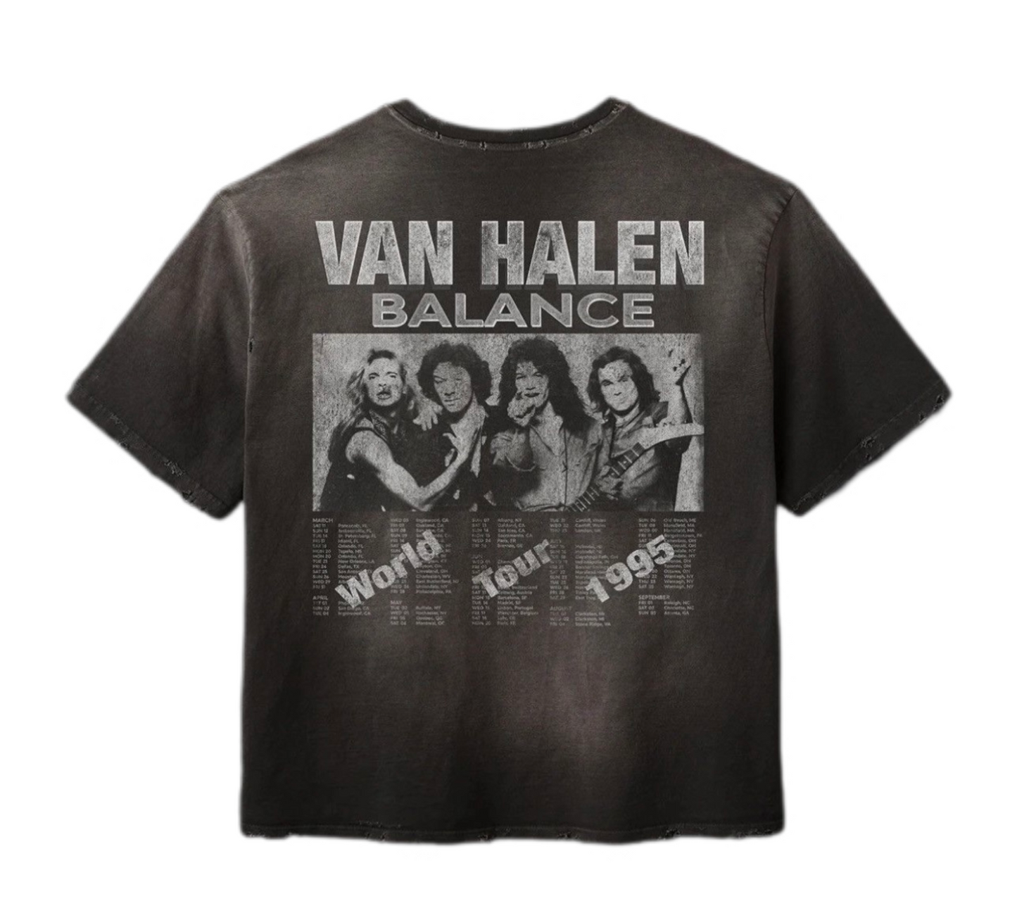 The GV Gallery Raspberry Hills Van Halen T-Shirt Black