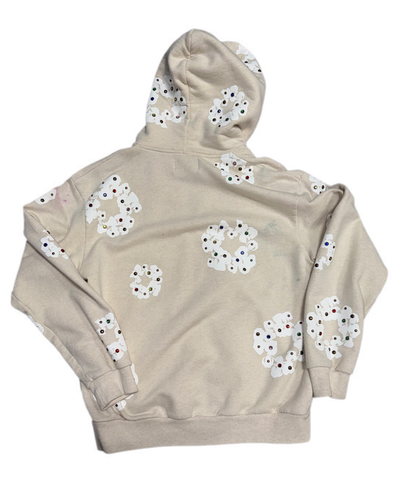 Denim Tears Rhinestone Zip-Up Oatmeal (PREOWNED)