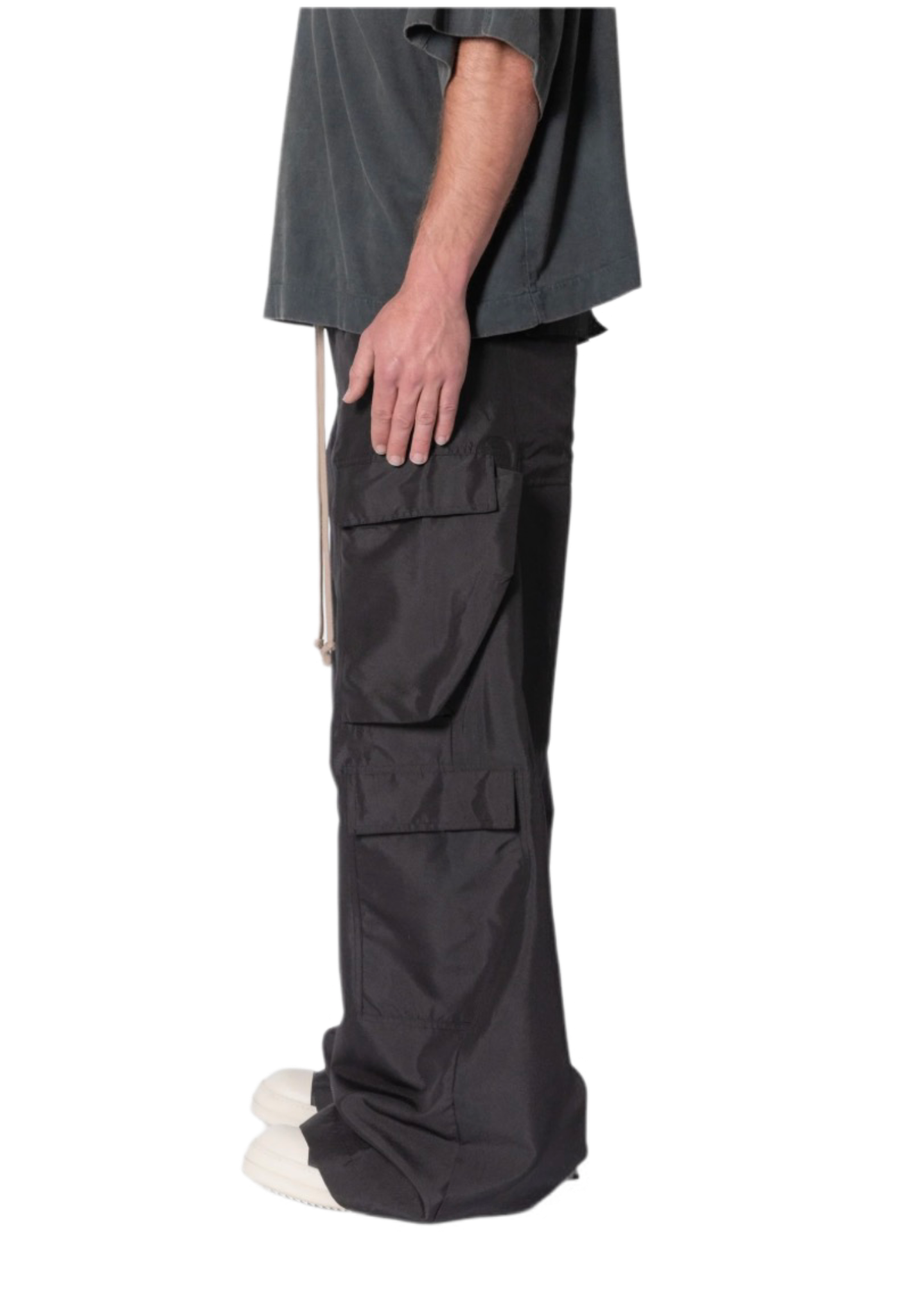 Mnml Rave Double Cargo Pants Black