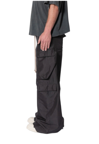 Mnml Rave Double Cargo Pants Black