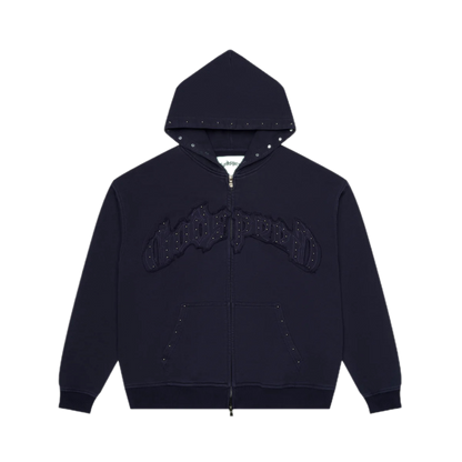 Godspeed Symmetric Studded Sweatsuit Navy