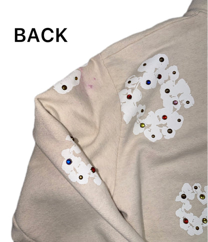 Denim Tears Rhinestone Zip-Up Oatmeal (PREOWNED)