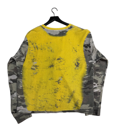 Vale Forever Camo Futball Long Sleeve Thermal Yellow/Grey (PREOWNED)