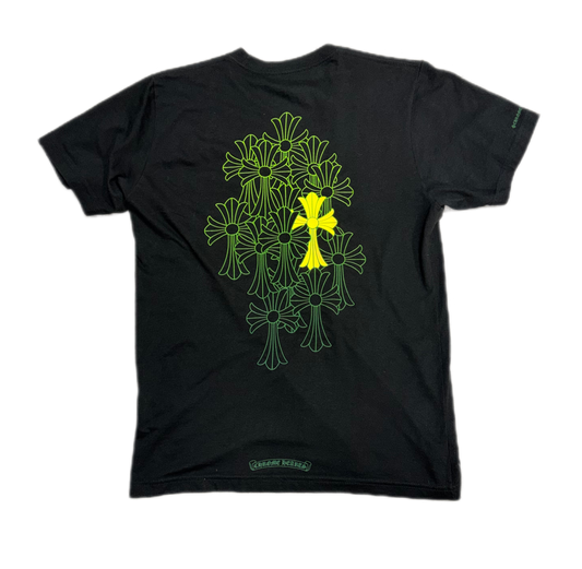 Chrome Hearts Cemetery Cross T-Shirt Black/Green (PREOWNED)