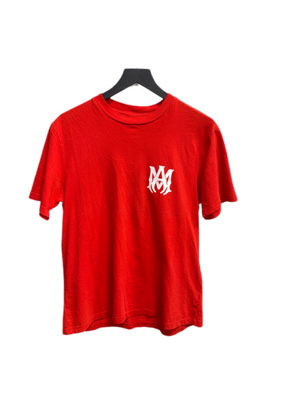 Amiri MA Logo T-Shirt Red (PREOWNED)