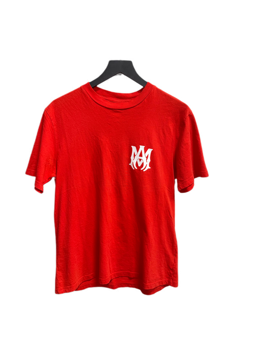 Amiri MA Logo T-Shirt Red (PREOWNED)