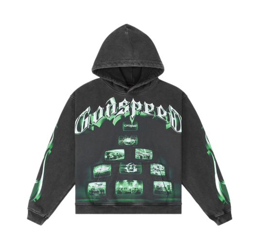 Godspeed Overstimulation Hoodie Black