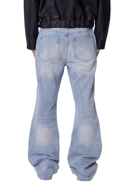 MNML Jeans Iron Cross Blue