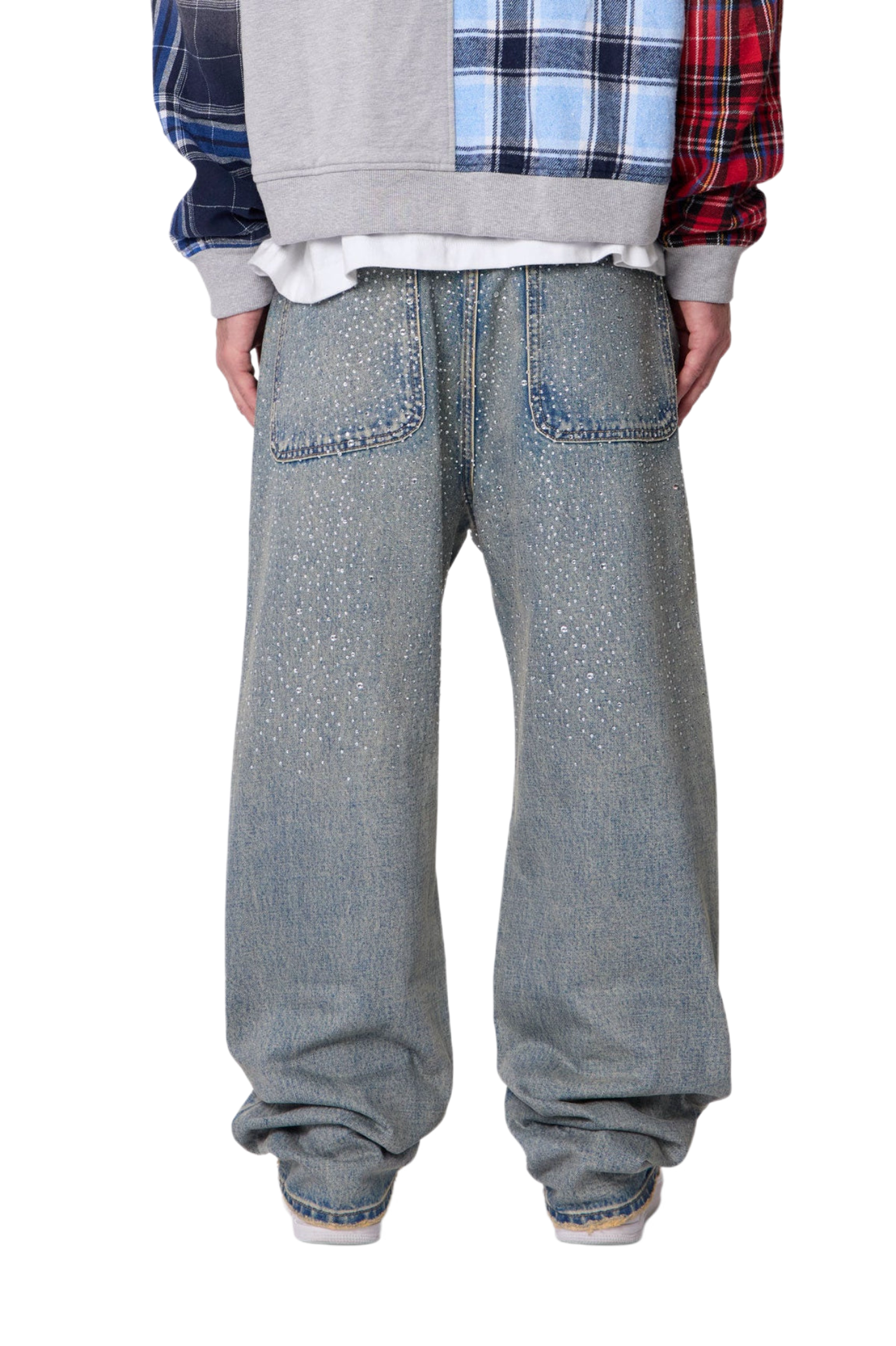 MNML Ultra Baggy Gem Jeans Blue