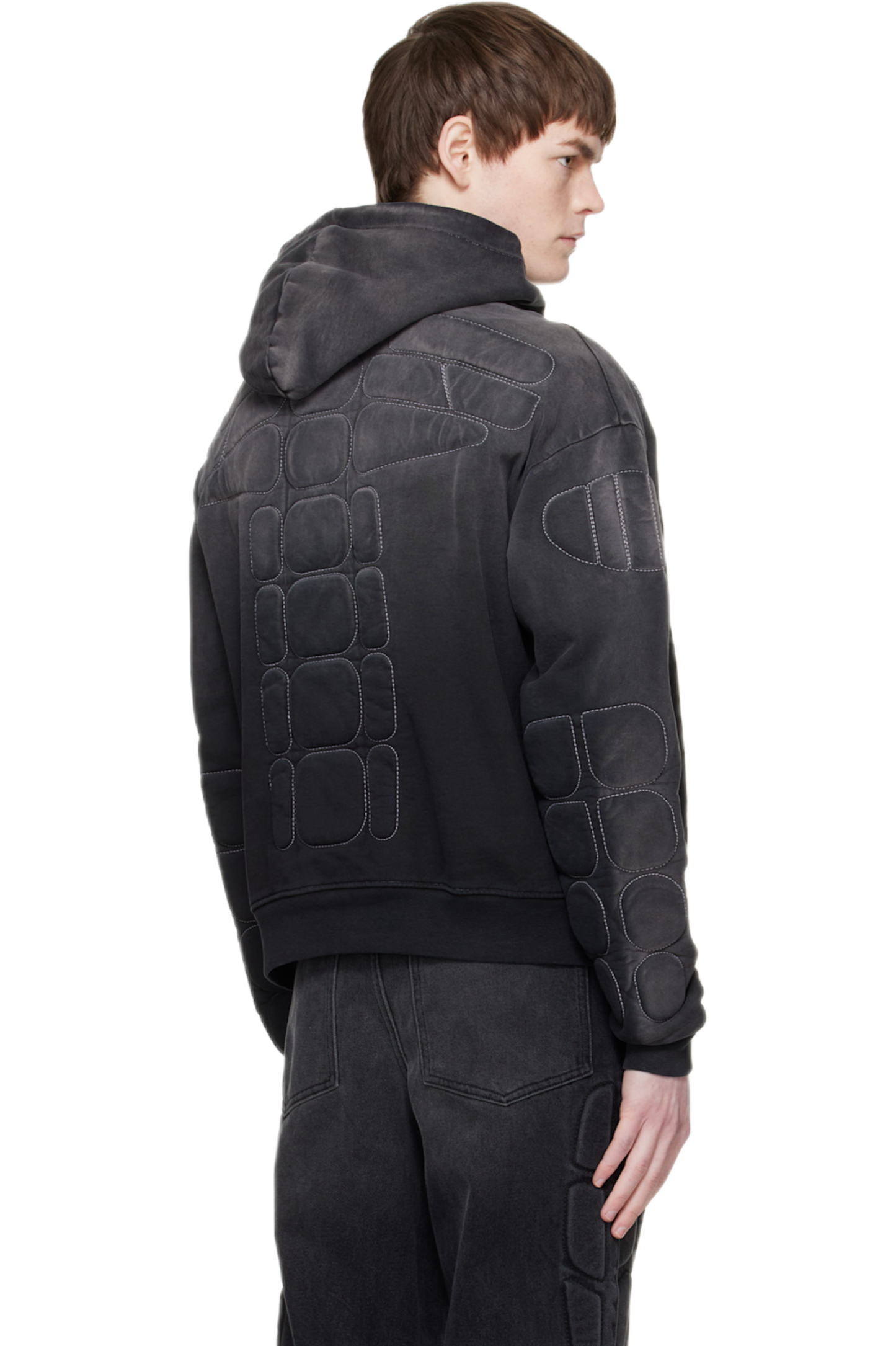 Satoshi Nakamoto Moto Hoodie Washed Black