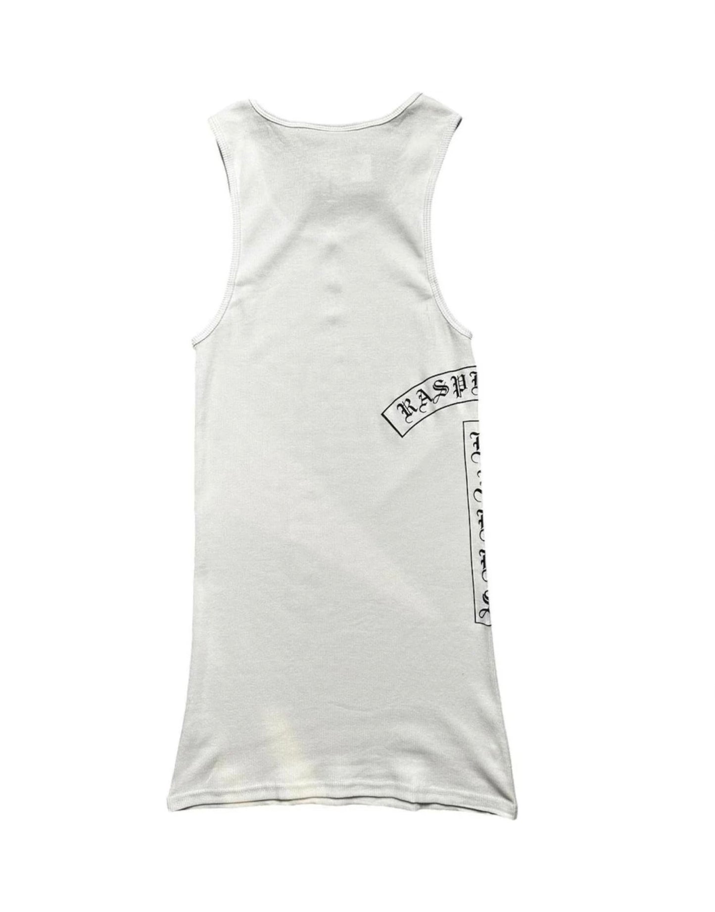 GV Gallery Raspberry Hills Side Logo Tank White