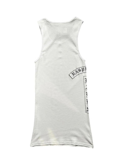 GV Gallery Raspberry Hills Side Logo Tank White