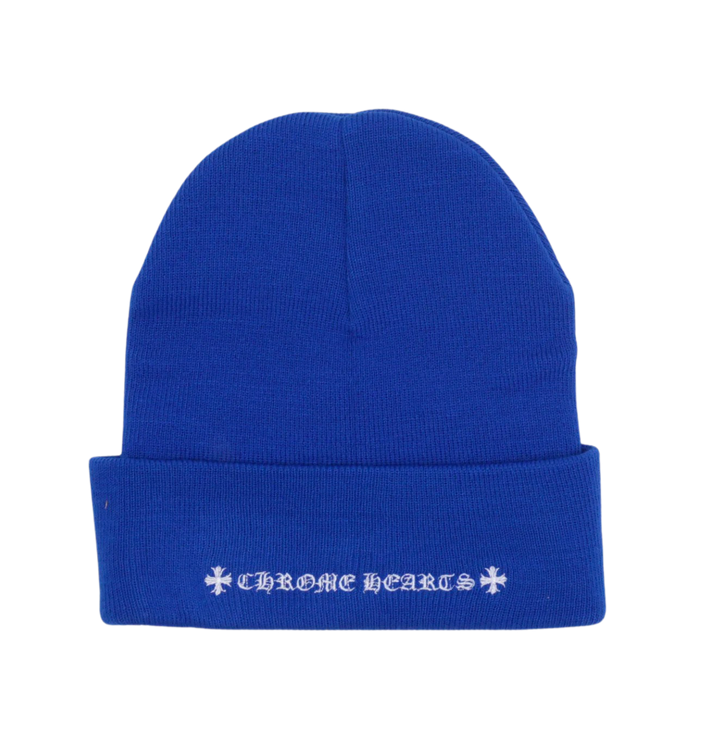 Chrome Hearts CH Logo Beanie Blue
