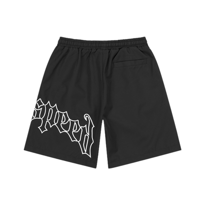 Godspeed OG Logo Nylon Shorts Black