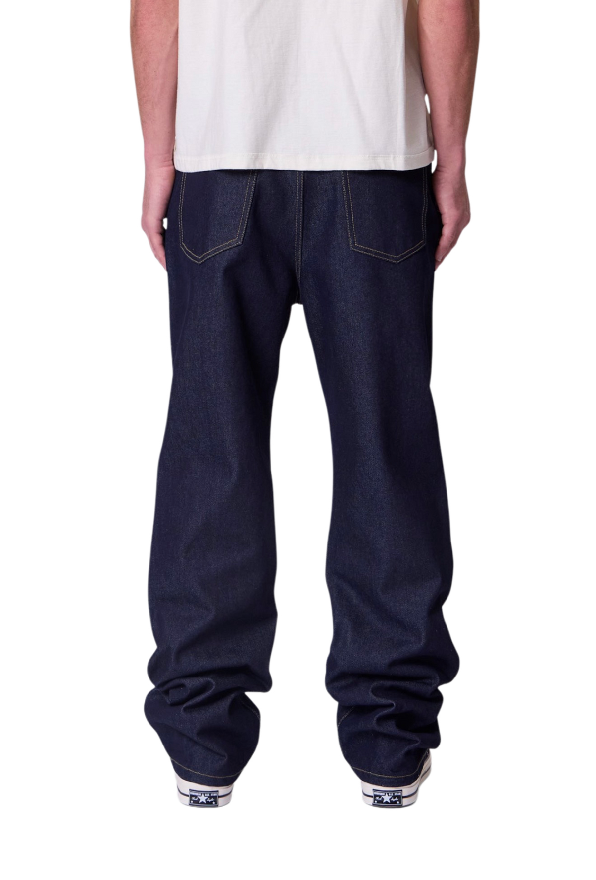 MNML Raw Baggy Jeans Rinsed Indigo