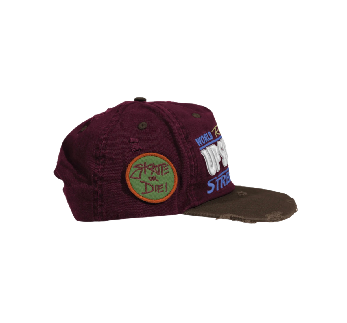 Up7 Intl Street Team Hat Burgundy/Brown