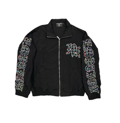 Mixed Emotion Rhinestone ME Nylon Set Black