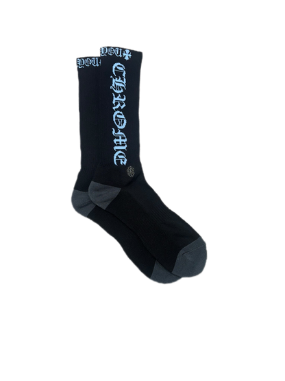 Chrome Hearts Fuck You Socks Black