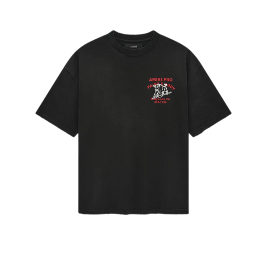 Amiri Bull Oversized T-Shirt Black