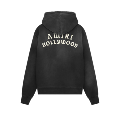 Amiri Hollywood Zip-Up Black
