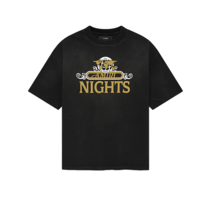 Amiri Nights Oversized T-Shirt Black