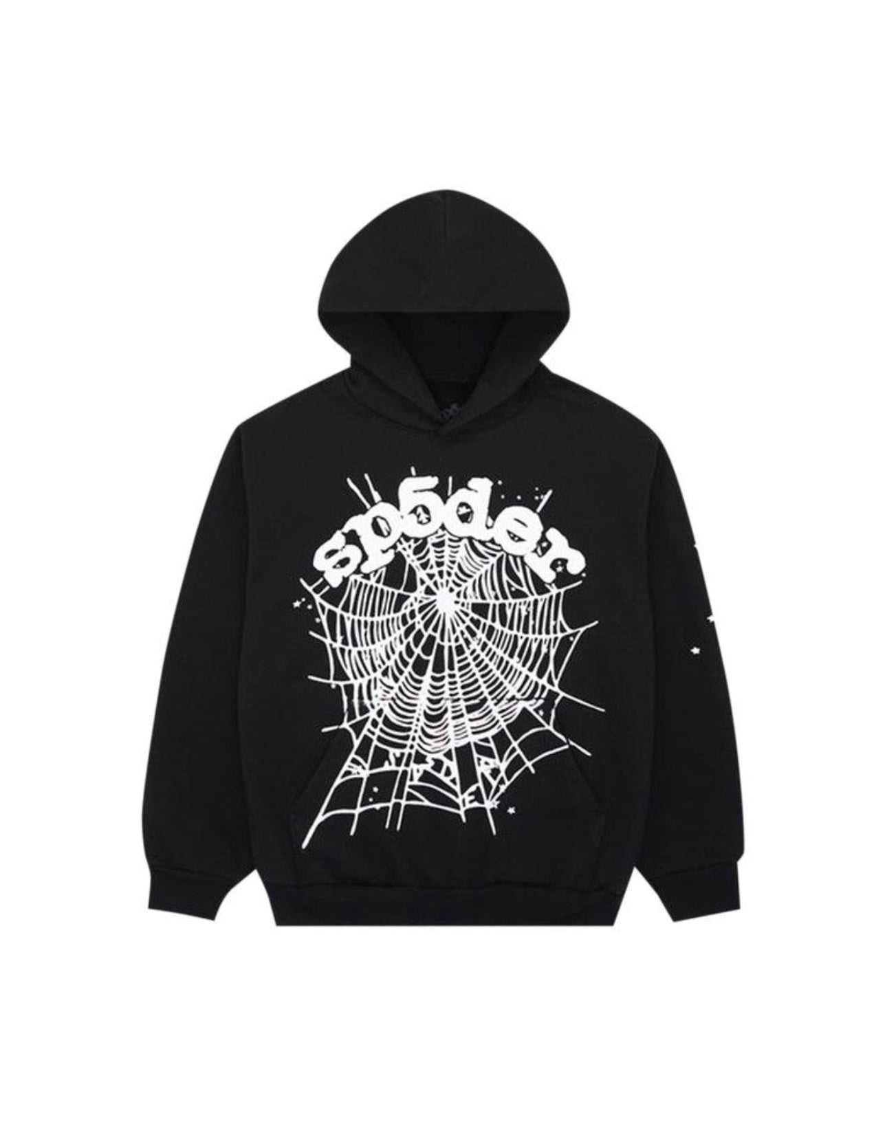 Sp5der OG Web Hoodie Black