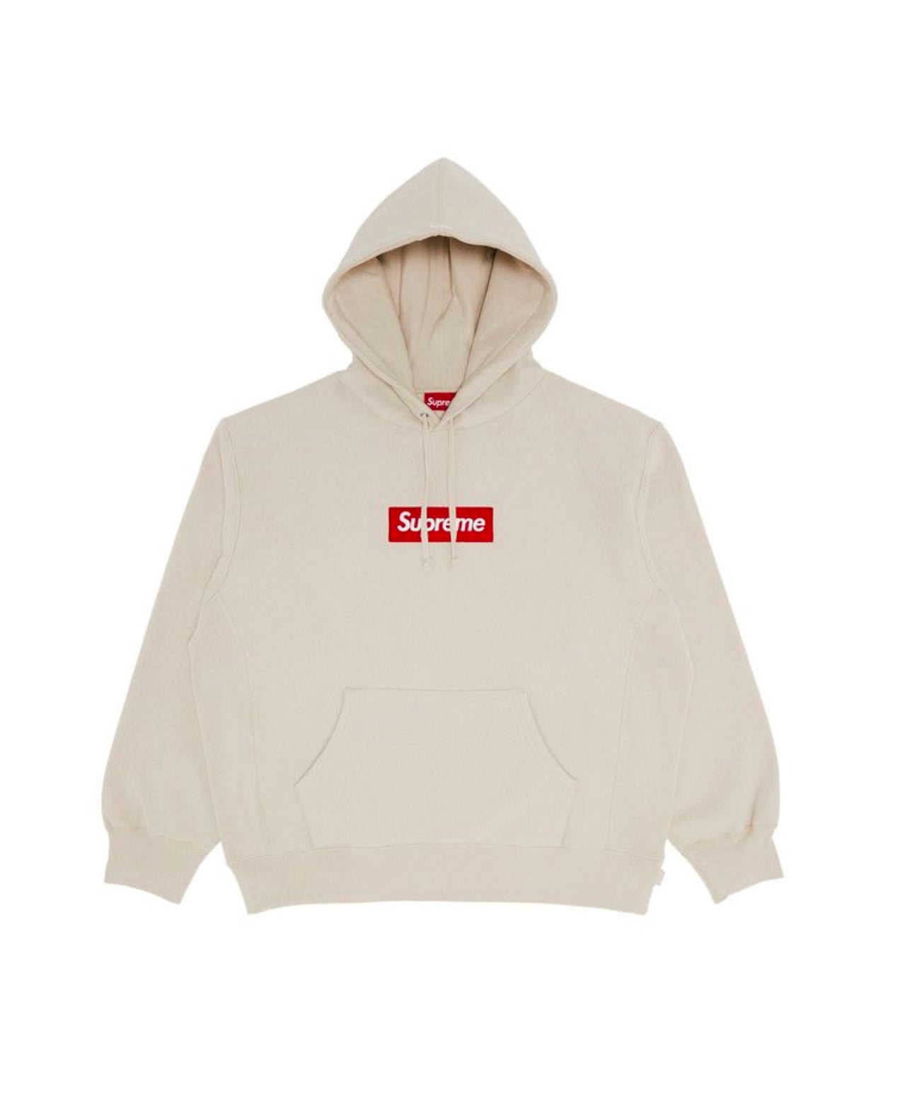 Supreme Box Logo Hoodie Stone