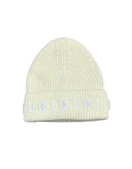 Louis Crown Rhinestone Beanie Bone Pearl