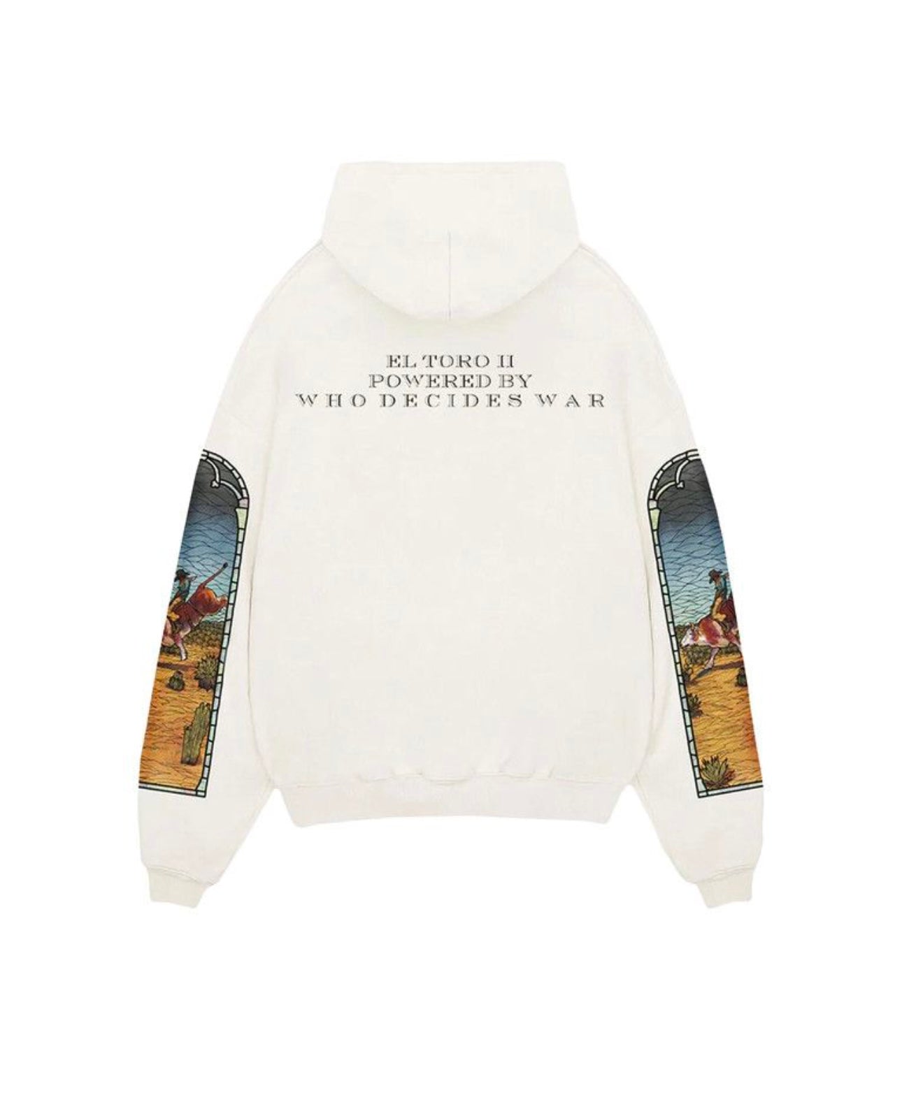 Who Decides War EST Gee Hoodie White